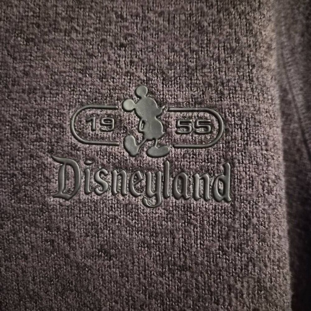 Disneyland Disney Parks Men's Quarter-zip Zip-Up Long-sleeve Shirt